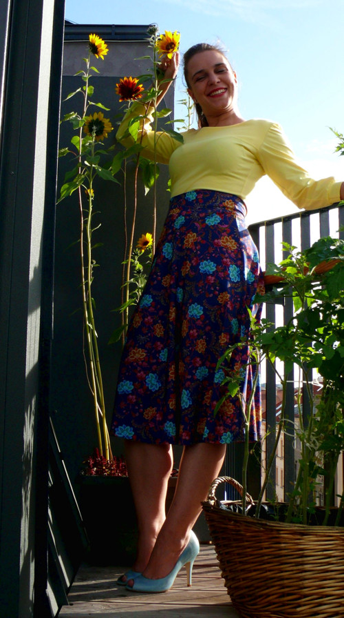 LycraSkirtLotusGarden — foto 4
