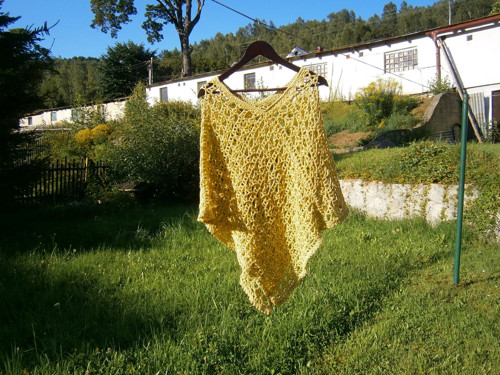 Pončo letní - pampeliškové — foto 4