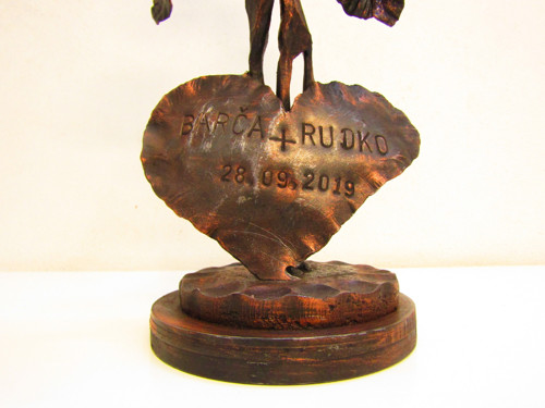 Kovaná kytica ruží — foto 2