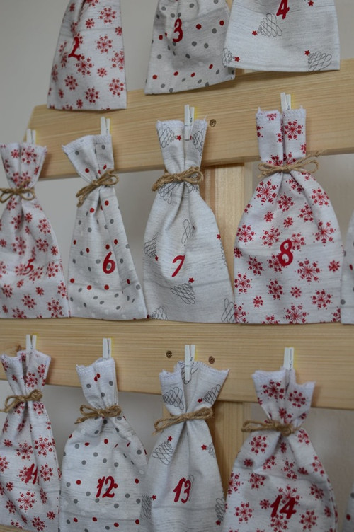 Adventní kalendář bílý — foto 2