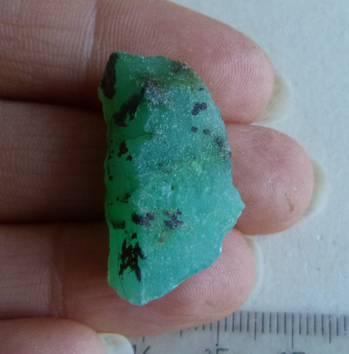 Zelený opál (chryzopál) - 2,8 cm - Extra ! — foto 2