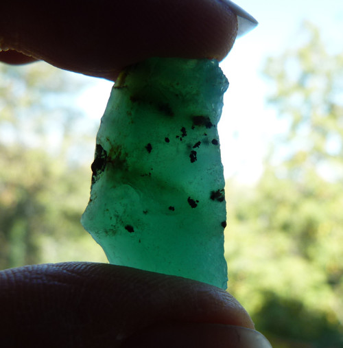 Zelený opál (chryzopál) - 2,8 cm - Extra ! — foto 4