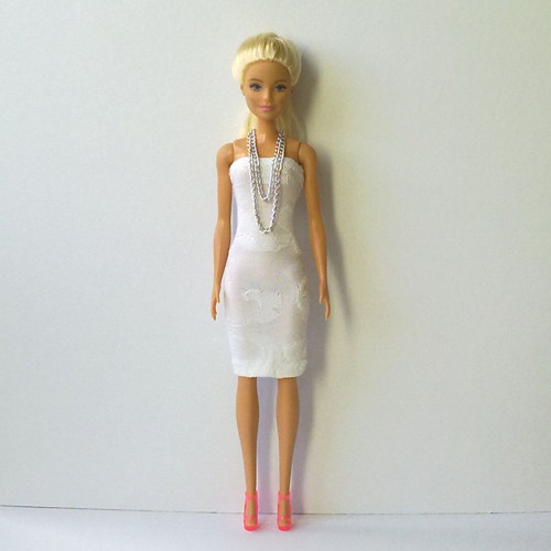 Šperky pro Barbie - řetízkový náhrdelník — foto 3
