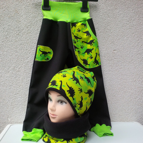 Softshellové kalhoty - DINO - kapsa — foto 4
