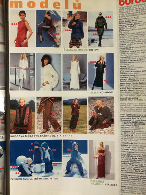 Časopis BURDA 11/2000 — foto 2