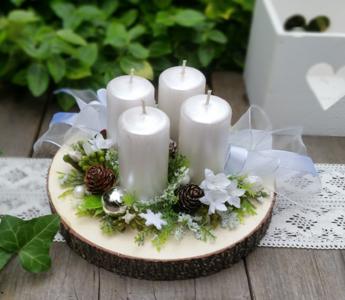 Adventní dekorace "Něžné vánoce" — foto 2