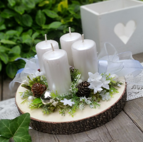 Adventní dekorace "Něžné vánoce" — foto 4