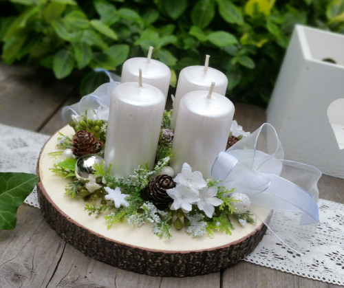 Adventní dekorace "Něžné vánoce" — foto 3