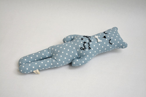 Bubu Bear grey, white dots III. — foto 3