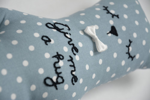 Bubu Bear grey, white dots III. — foto 4