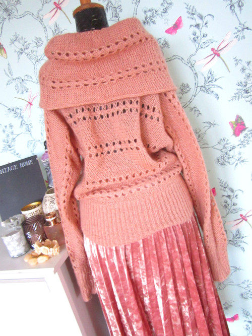 Svetr powder pink — foto 4