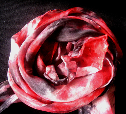 Hedvábná šála Tango. Již prodáno. — foto 2