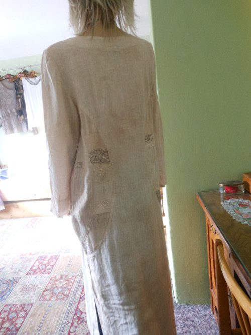 Boho patchworkové šaty, vel.UNI — foto 4