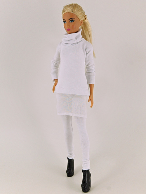 Barbie - Bílý komplet — foto 2