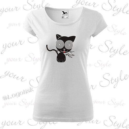 Dámské tričko Hypnotic Cat *3 — foto 2