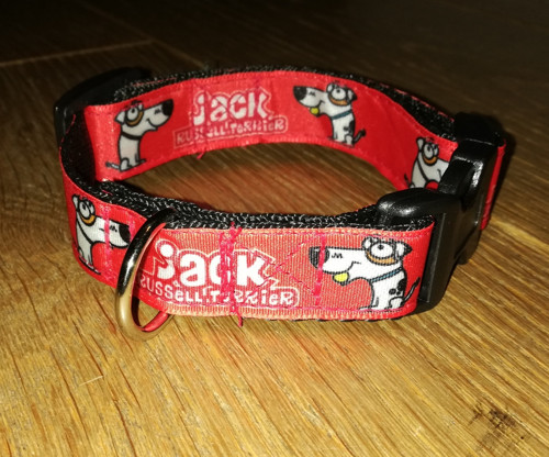 Obojek taft 2cm Jack — foto 2