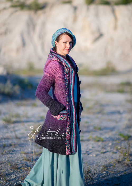 Kabátik Violet spirit — foto 6