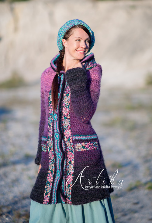 Kabátik Violet spirit — foto 3
