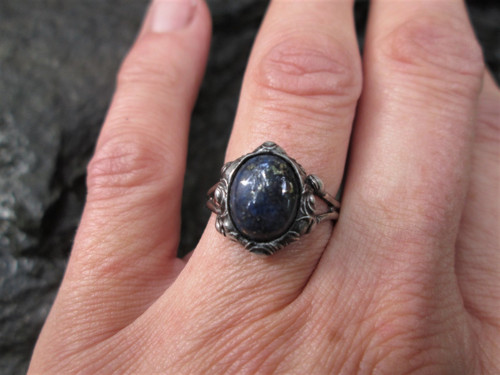 Prsten ,, Noční oblohy " s lapis - lazuli — foto 2