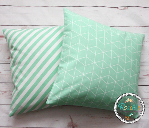 Povlak na polštář Stripes mint — foto 2