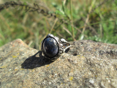 Prsten ,, Noční oblohy " s lapis - lazuli — foto 6
