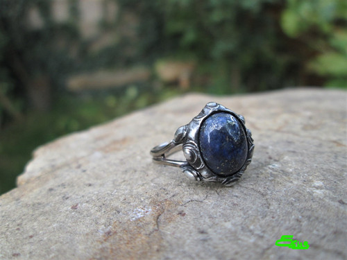 Prsten ,, Noční oblohy " s lapis - lazuli — foto 3