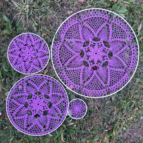Krajka do lapače č 56 / 28 cm — foto 4
