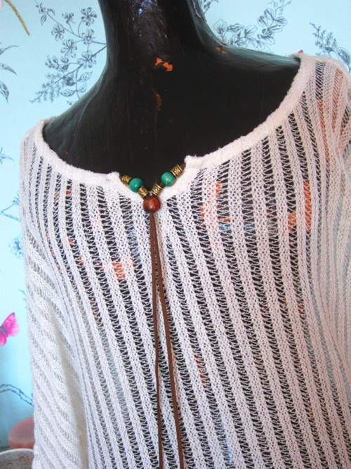 Svetérek boho oversized — foto 5