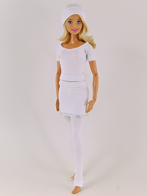 Barbie - Bílý komplet — foto 4