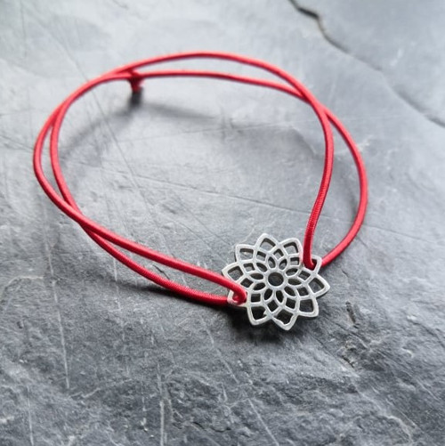 Mandala*chirurgická ocel*ochranný náramek — foto 3