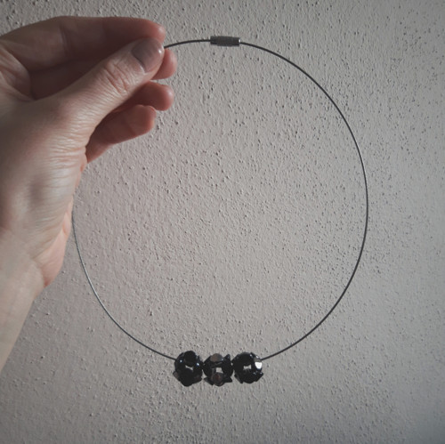 Black & silver - náhrdelník/ sleva ze 129 Kč — foto 2