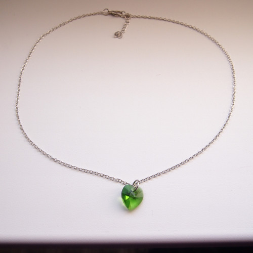 Náhrdelník se srdíčkem Swarovski — foto 2
