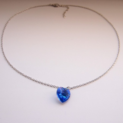 Náhrdelník se srdíčkem Swarovski — foto 4