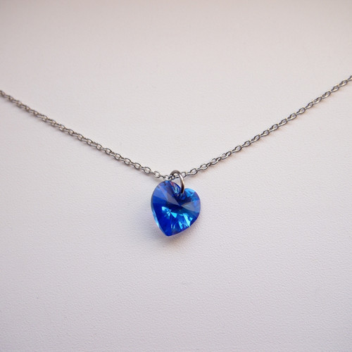 Náhrdelník se srdíčkem Swarovski — foto 2
