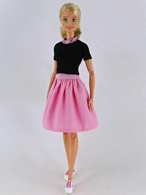 Barbie - Sukně růžová — foto 2