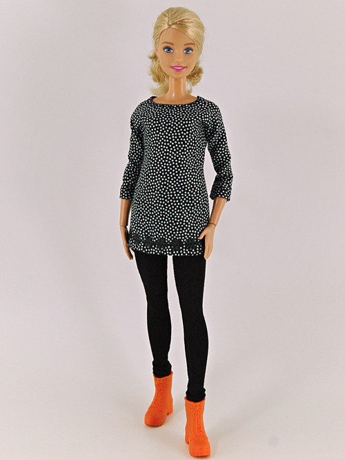Barbie - Puntíkatá tunika — foto 2