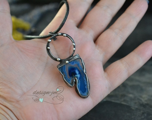 Achát modrý... — foto 5