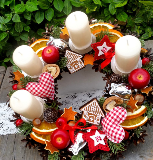 Adventní věnec "Vůně pomerančů" — foto 3