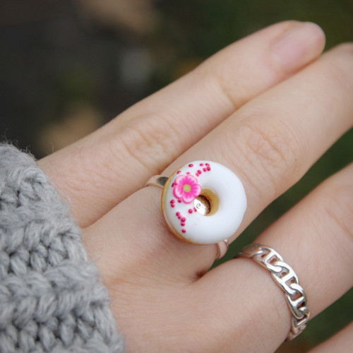 Donut s kytičkou — foto 2