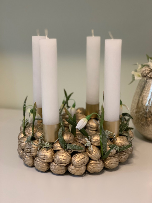 Adventní věnec GoldGarden — foto 4
