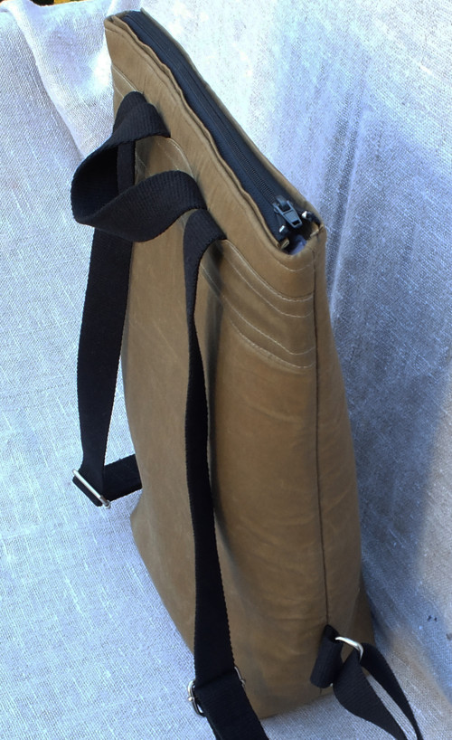 Batoh VEGE 05 wax canvas — foto 2