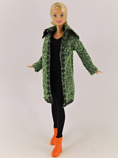 Barbie - Svetrokabát v zelené — foto 4