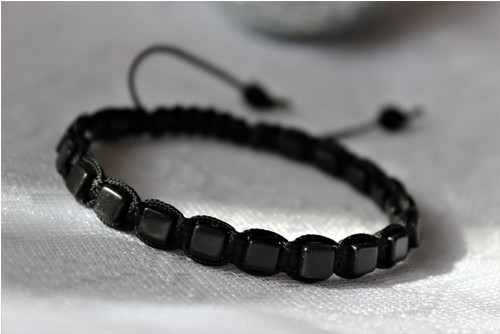 Pánský náramek macramé. — foto 2