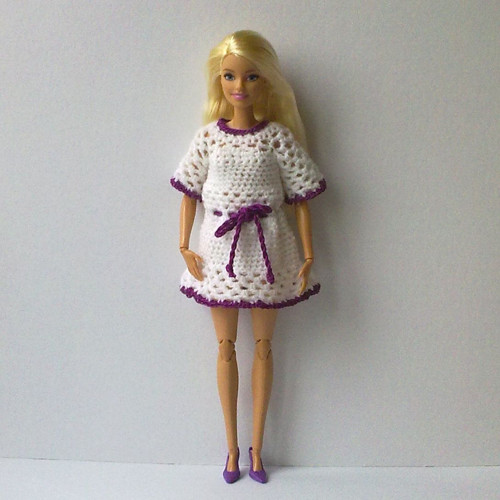Oblečky pro Barbie - šaty + botičky — foto 5