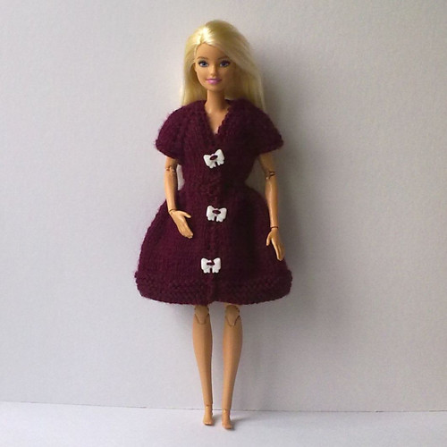 Oblečky pro Barbie - šaty + botičky — foto 2