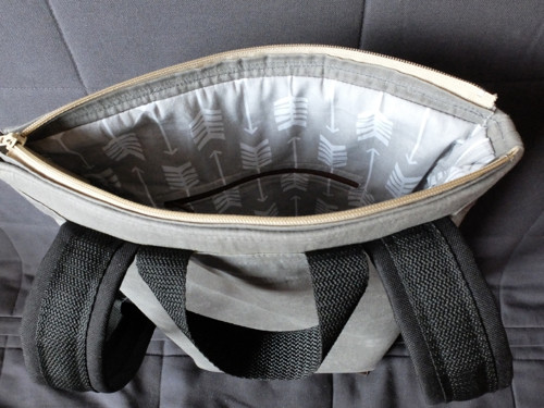 Batoh VEGE 06 - šedý - OILSKIN — foto 3