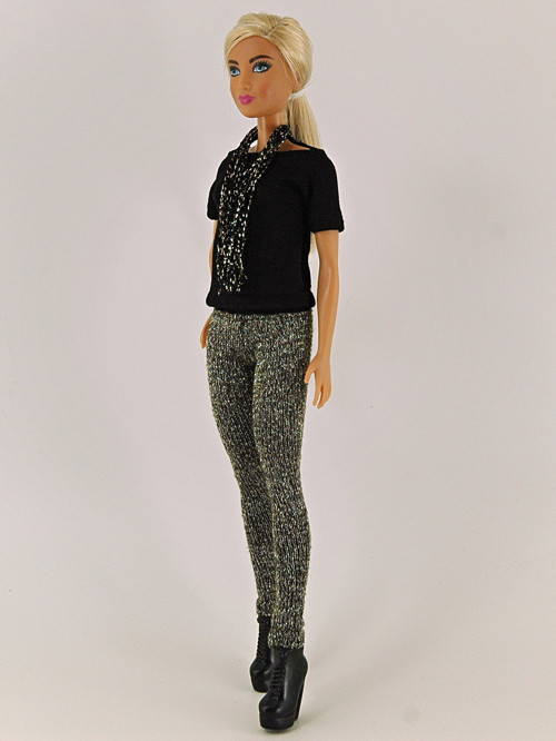 Barbie - Kalhoty zlaté — foto 3