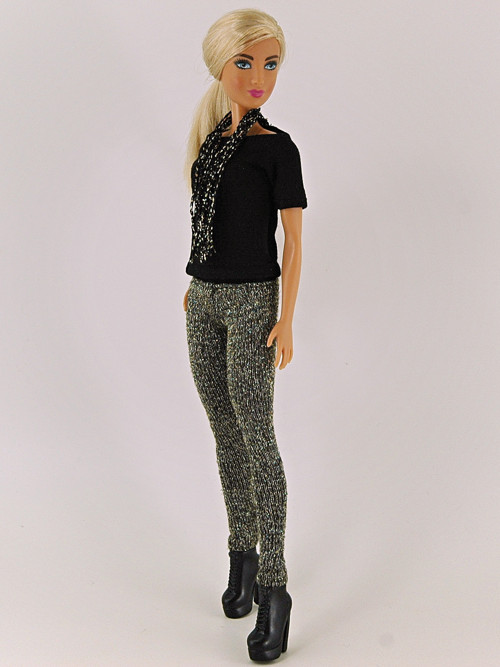 Barbie - Kalhoty zlaté — foto 4