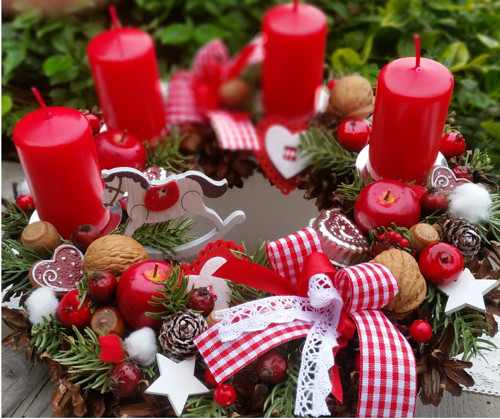 Adventní věnec s koníkem - rezervace — foto 4