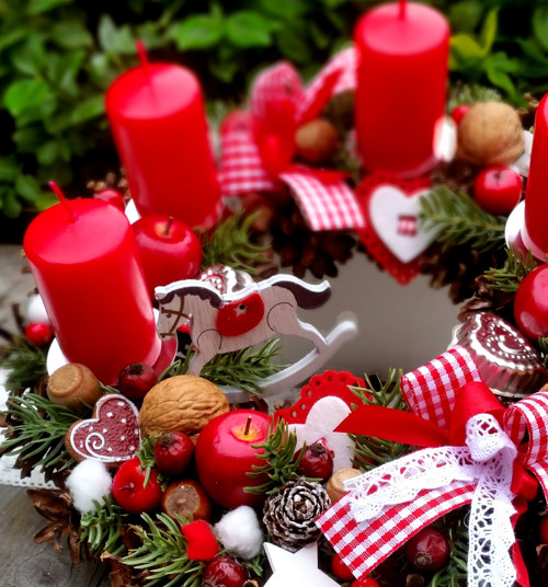 Adventní věnec s koníkem - rezervace — foto 3